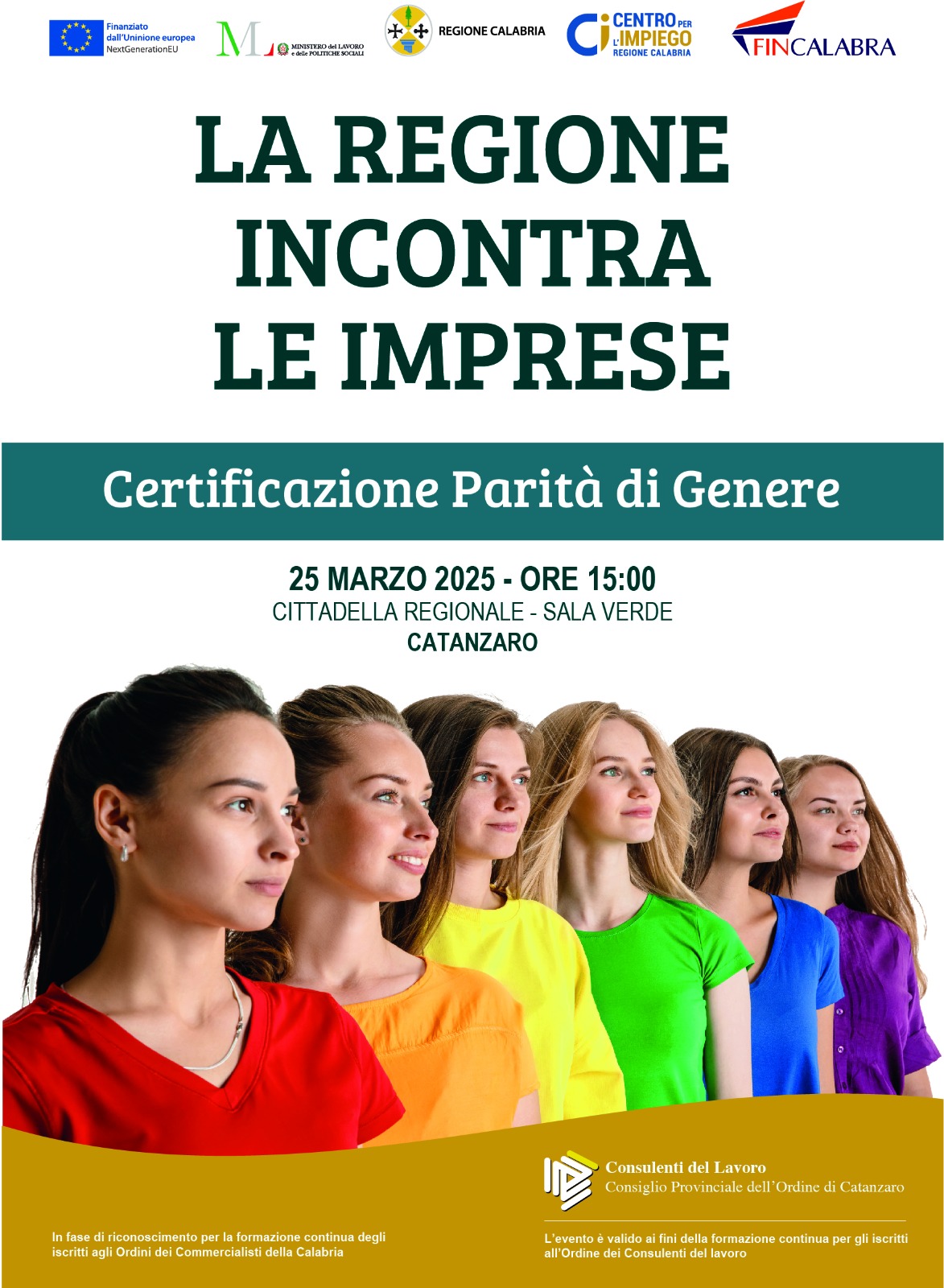 Locandina 25 mar parita